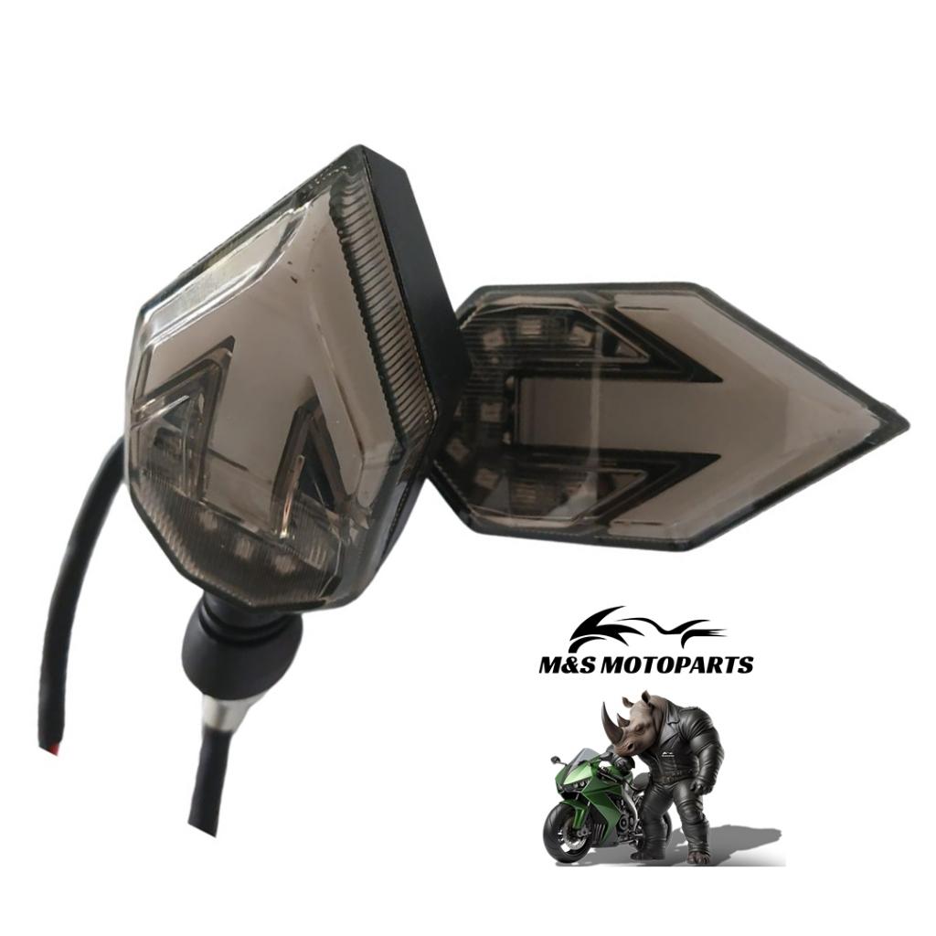 Seta Pisca De LED Sequencial Flecha Modelo Universal Moto