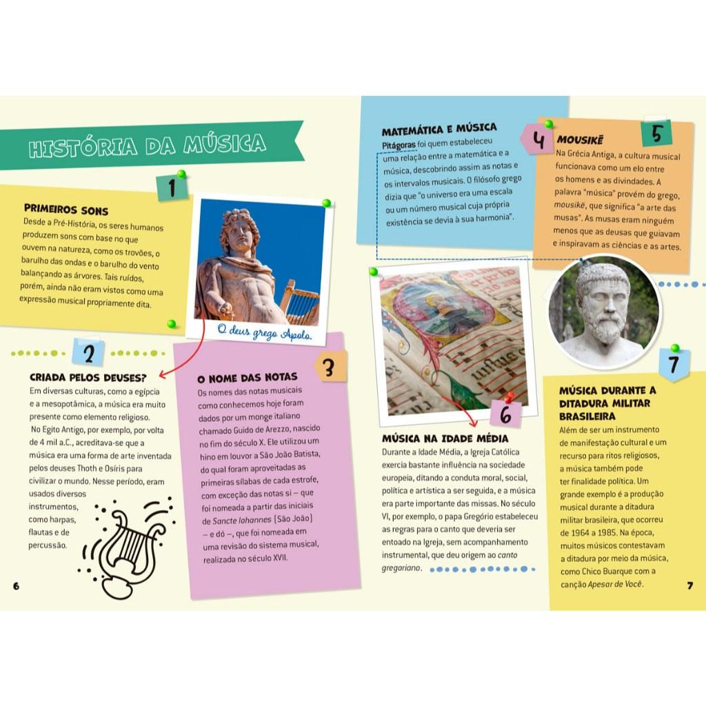 Livro - 101 Curiosidades - Música - Capa Comum - Ciranda Cultural