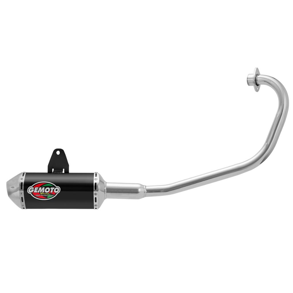 Escapamento Escape Moto Gemoto Racing 3 Trioval Titan/Fan 160 2016 2017 2018 2019