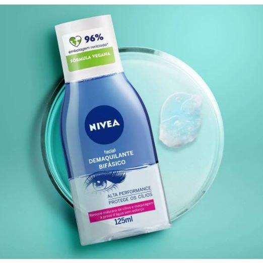 Demaquilante Bifásico Nivea 125ml