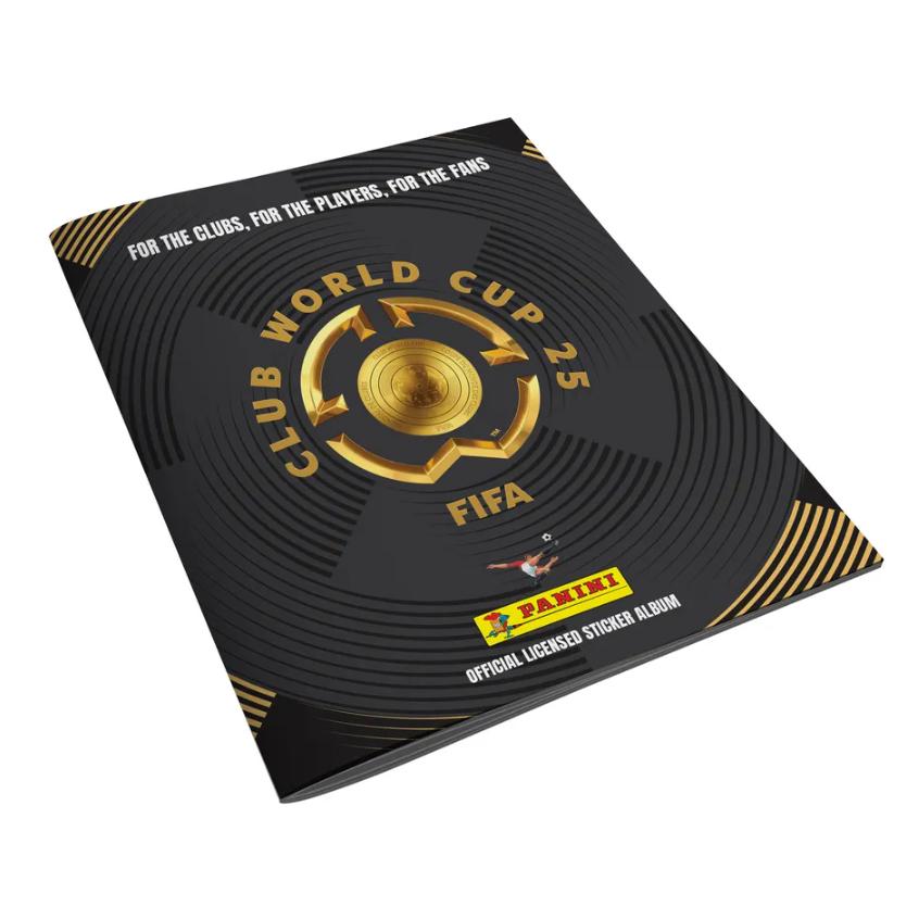 Álbum Fifa Club World Cup 2025 Capa Mole + 12 Envelopes (60 Figurinhas) - Mundial De Clubes