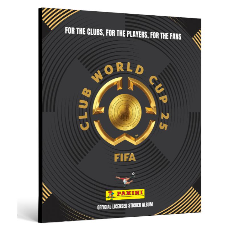 Álbum Fifa Club World Cup 2025 Capa Mole + 6 Envelopes (30 Figurinhas) - Mundial De Clubes