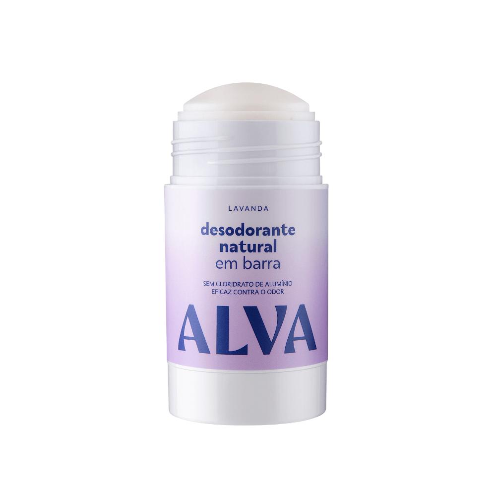 Desodorante Em Barra Lavanda Vegano 55g Alva