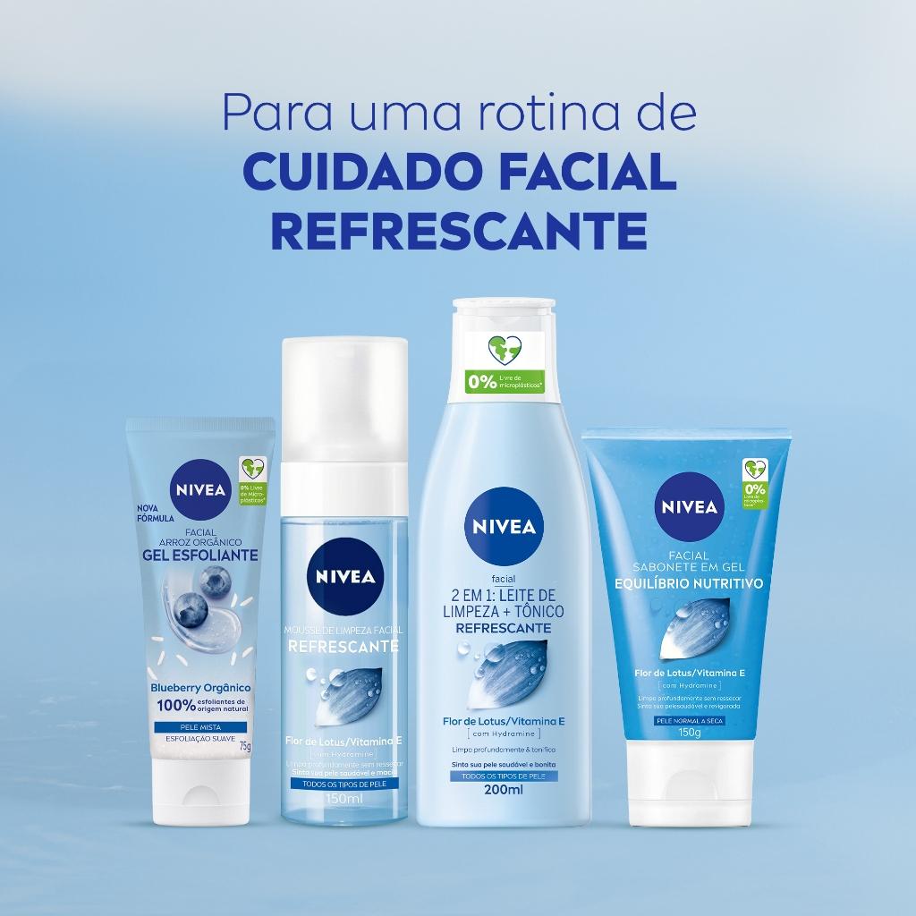 Nivea Gel Esfoliante Facial Blueberry 75g