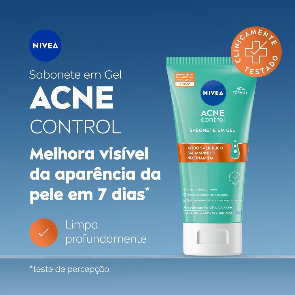 Nivea Sabonete Facial Em Gel Acne Control 150g