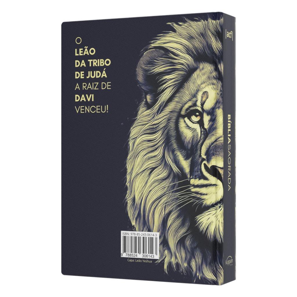 Capa Dura Bíblia Sagrada Nvi Leão Yeshua