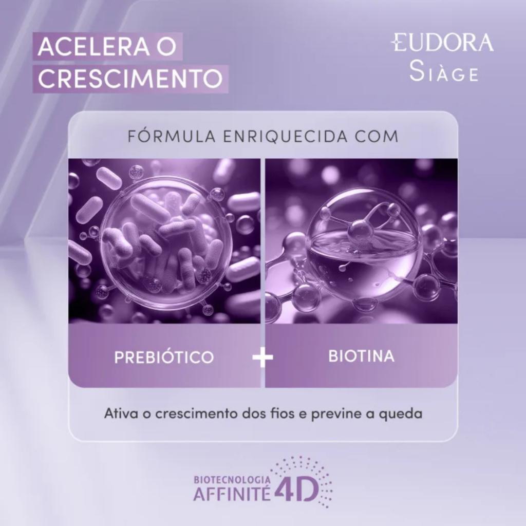 Shampoo Eudora Siàge Acelera O Crescimento 250ml