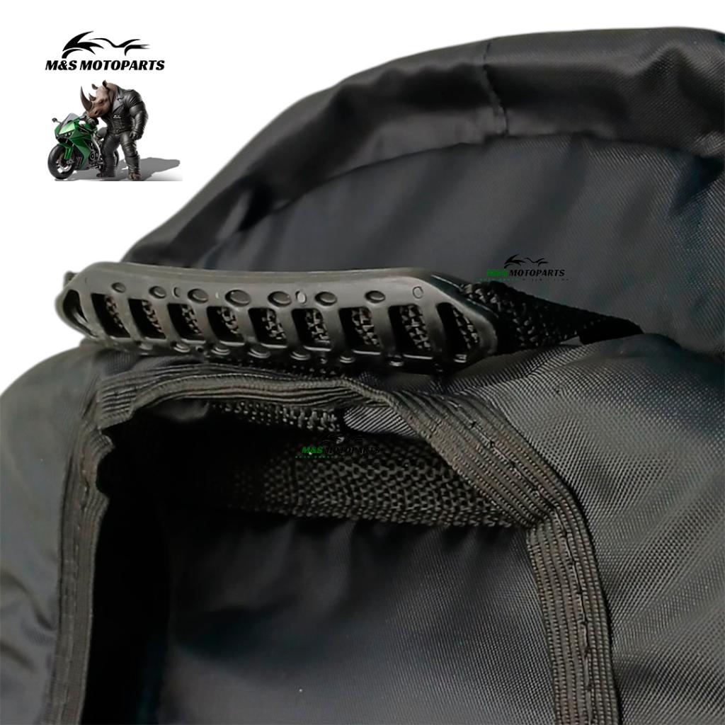 Mochila Esportiva Para Motoqueiro - Capacete E Notebook - Nylon Resistente