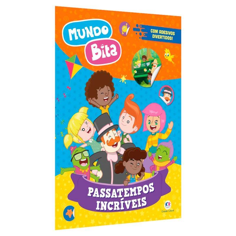 Livro Mundo Bita Passatempos Incríveis
