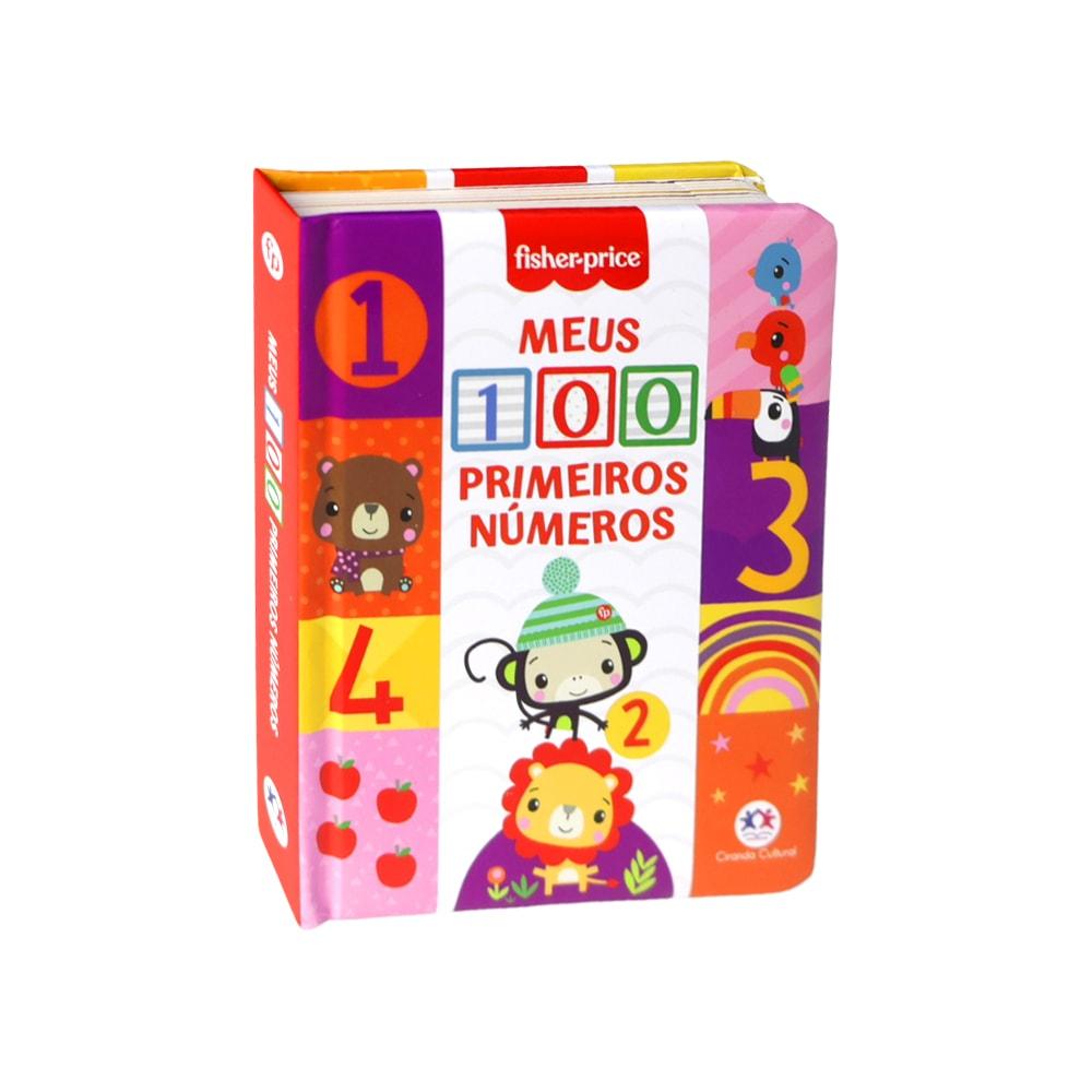 Livro Fisher Price Meus 100 Primeiros Números