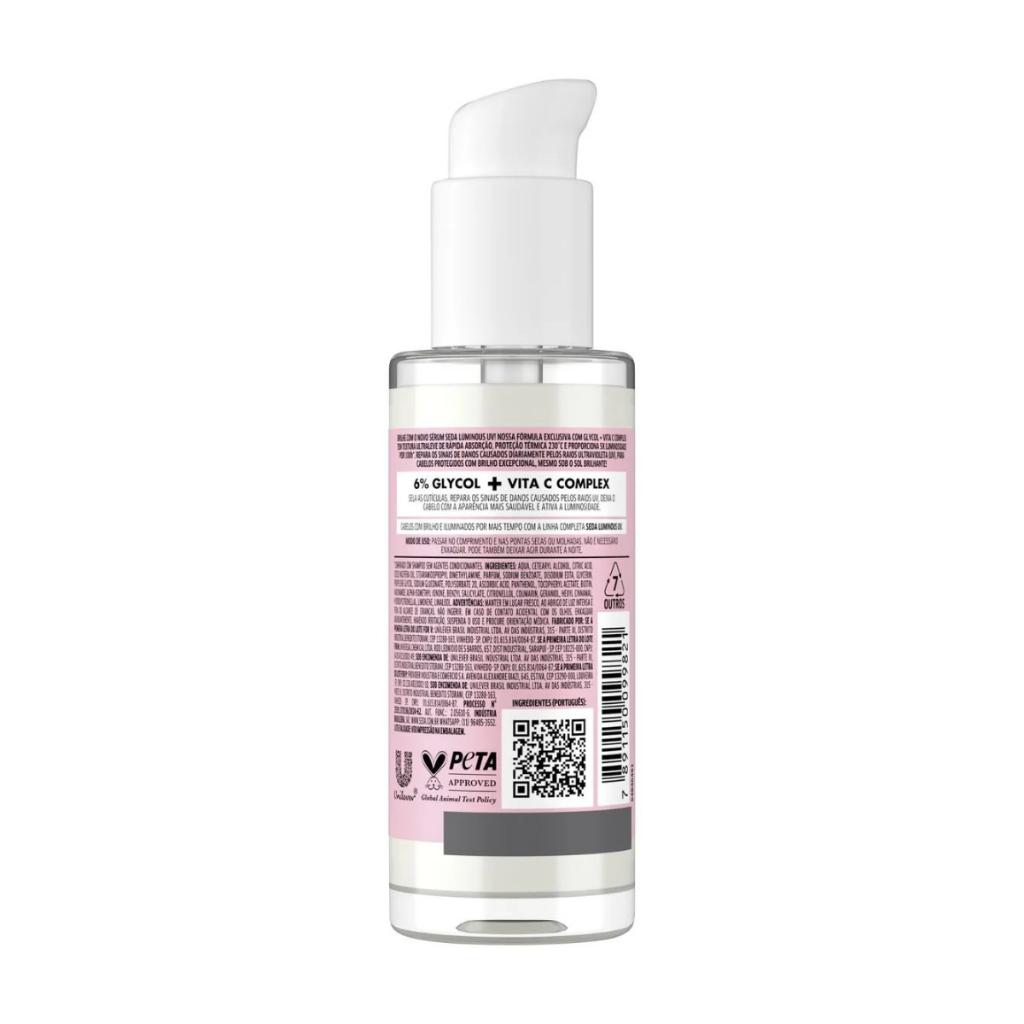 Leave-in Serum Seda Luminous Uv Com 110ml