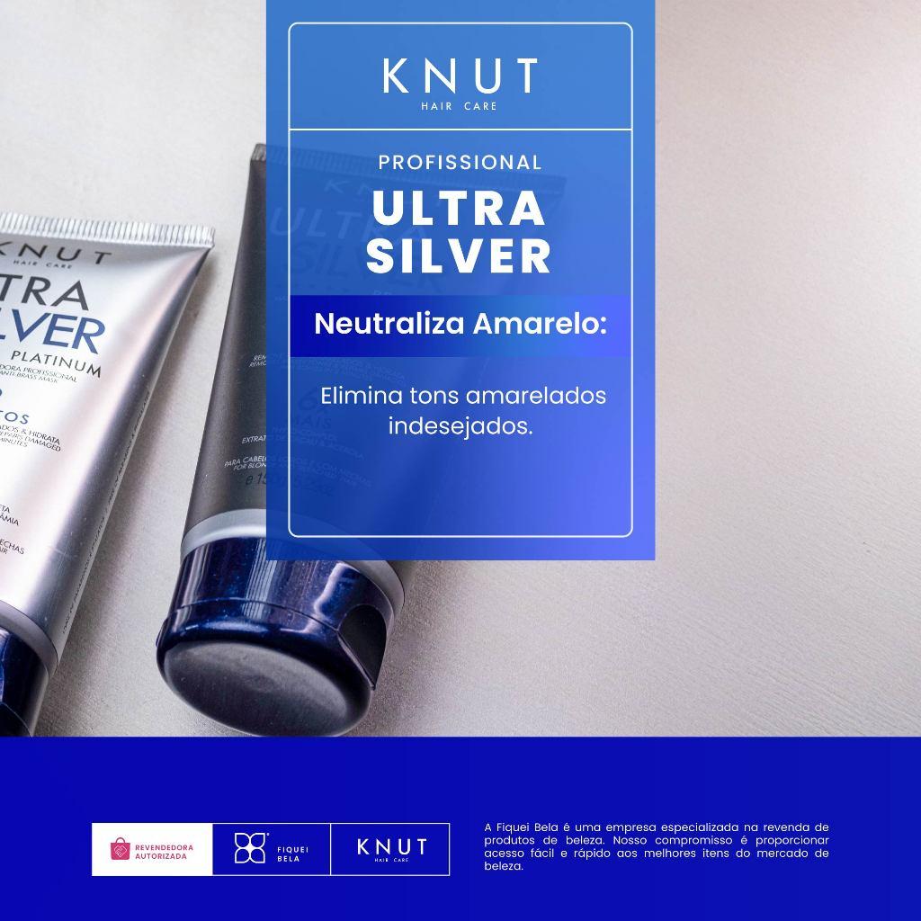 Knut ULTRA Silver Tratamento Capilar Pérola 150g
