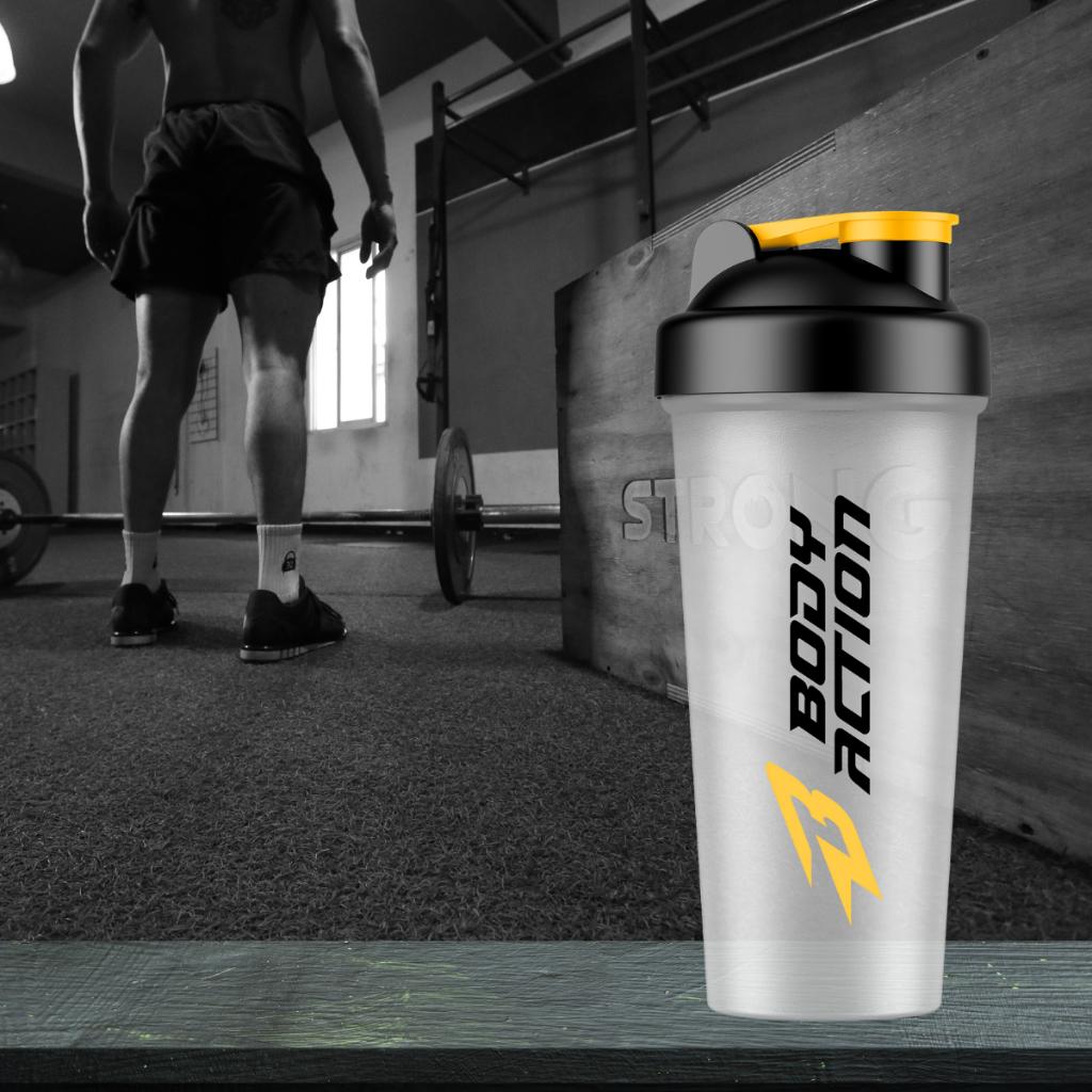 Coqueteleira Academia Shaker 600ml - Bodyaction