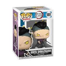 Funko Pop Demon Slayer Genya Shinazugawa Demon Form 1851 Novo Original
