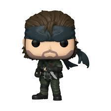 Funko Pop Metal Gear Solid Naked Snake 1053 Novo Original