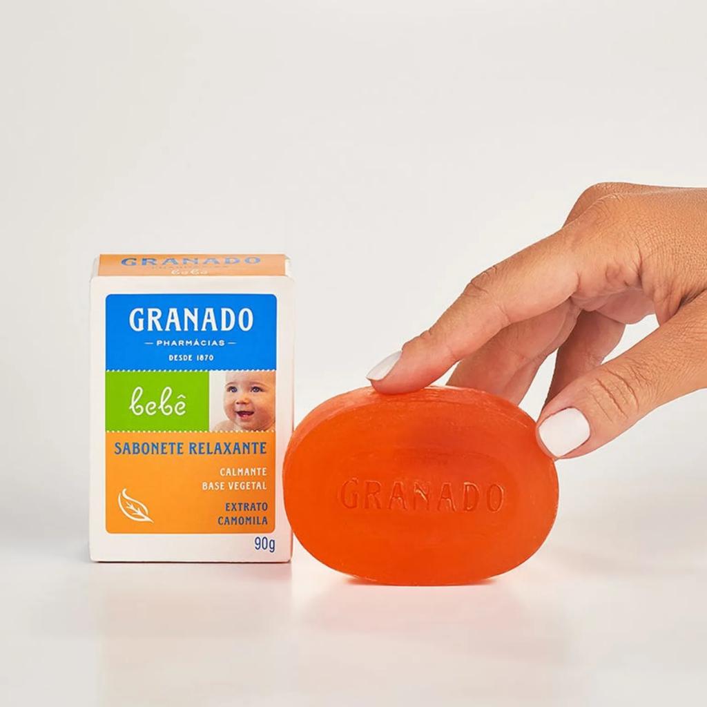 Sabonete Glicerina Bebe Granado Camomila 90g