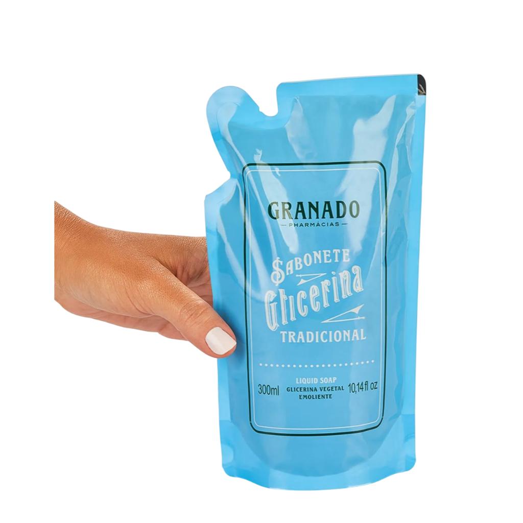 Sabonete Granado Glicerina Tradicional Refil 300ml