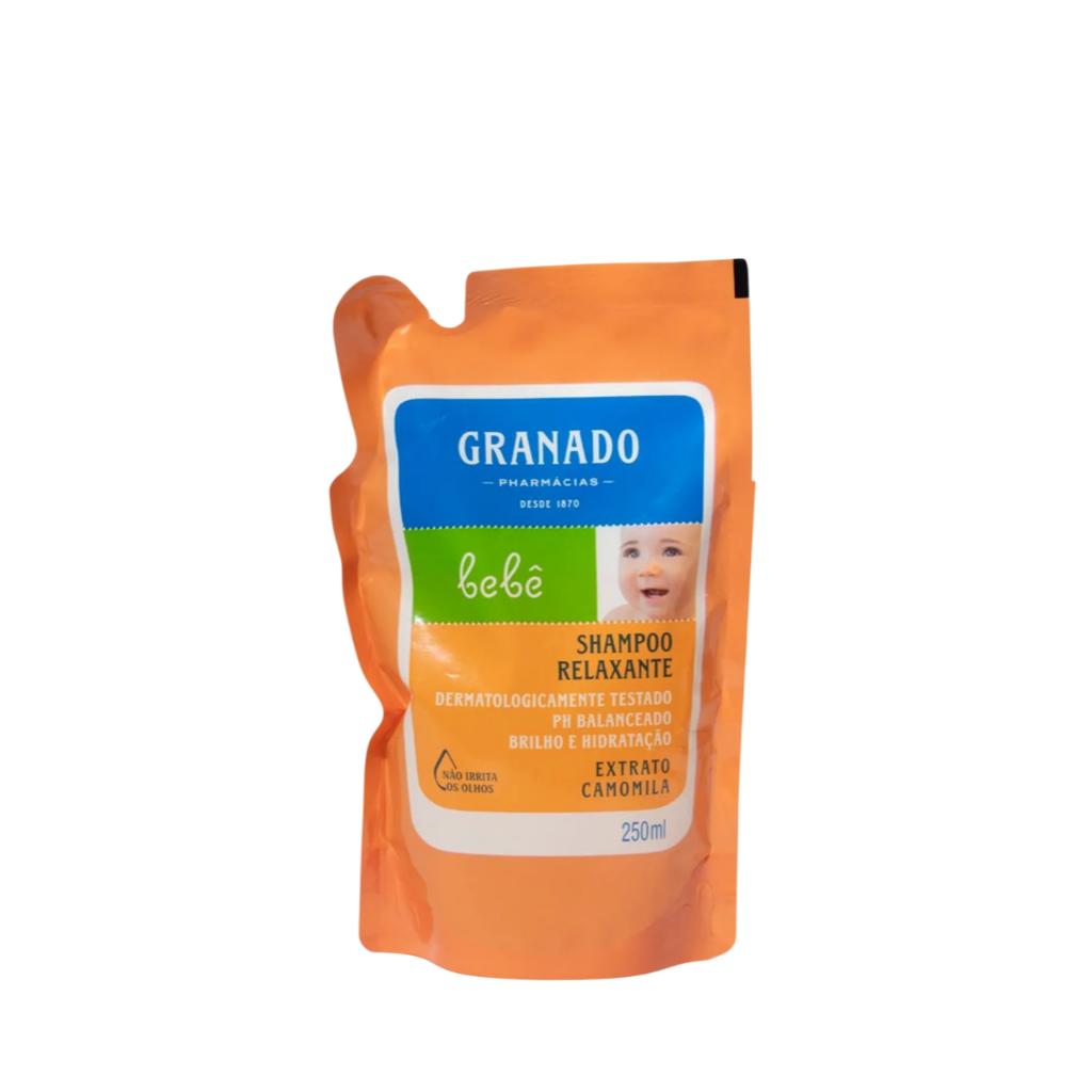 Shampoo Relaxante Granado Bebê Camomila Refil Com 250ml