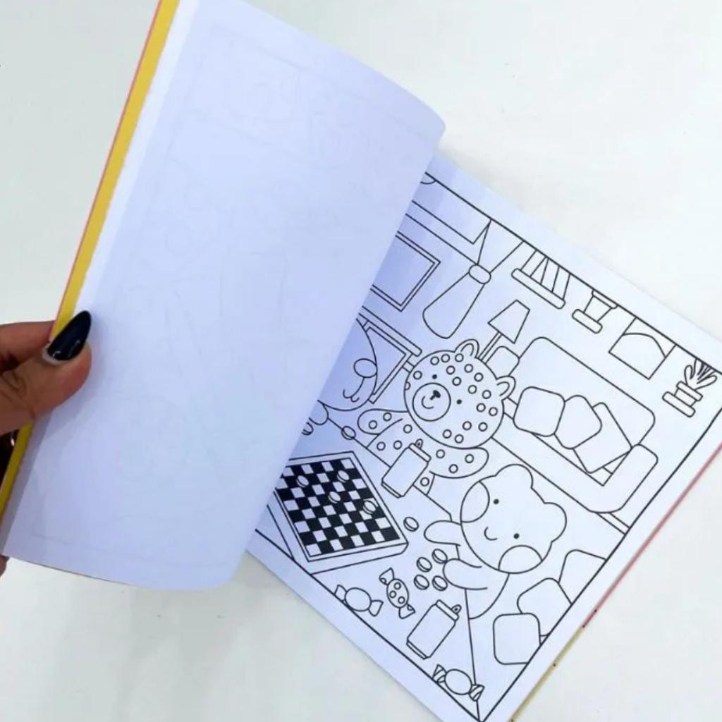 Livro Comfy Cozy Moments Para Colorir