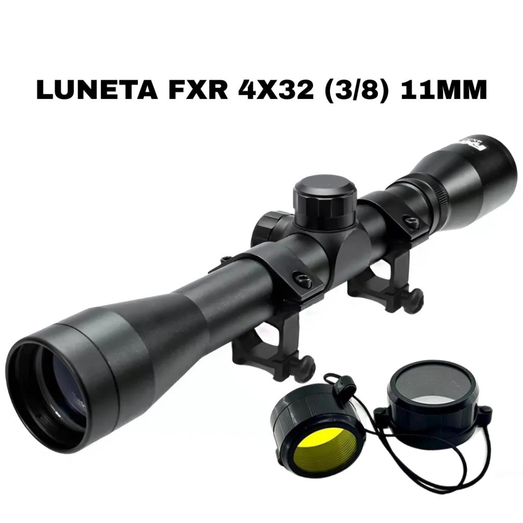 Luneta Tag Rossi Fixxar Ntk 4x20 Ou 4X32 (3/8 Mounts) 11mm 2mm Carabina