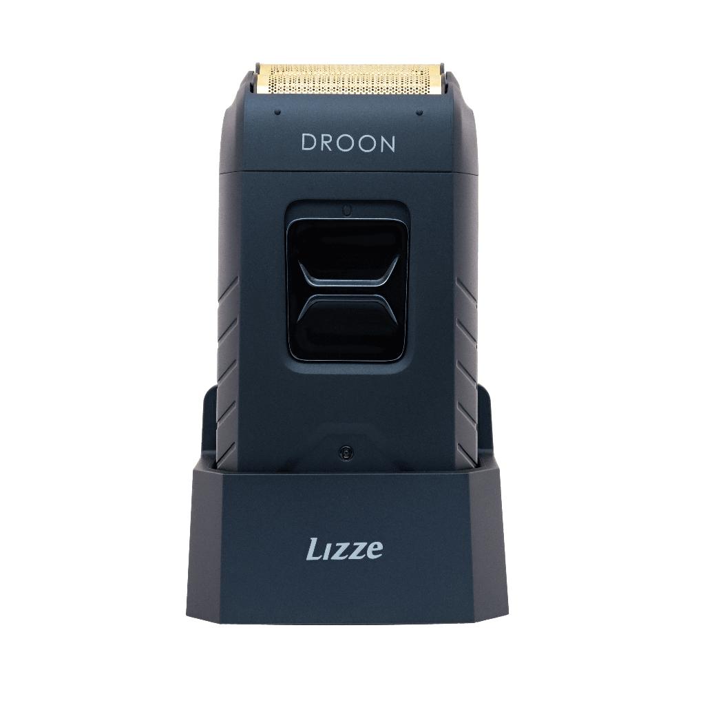 Barbeador Elétrico Lizze Shaver Droon Máquina Profissional Cor Azul-marinho 110v/220v