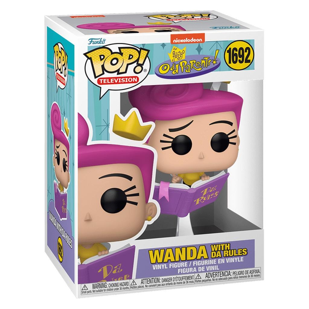 Funko Pop The Fairly Oddparents Wanda W/da Rules 1692 Novo Original