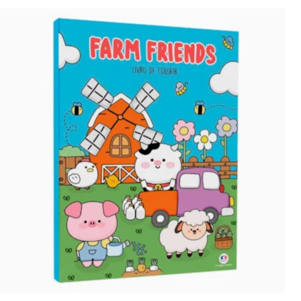 Farm Friends Livro De Colorir