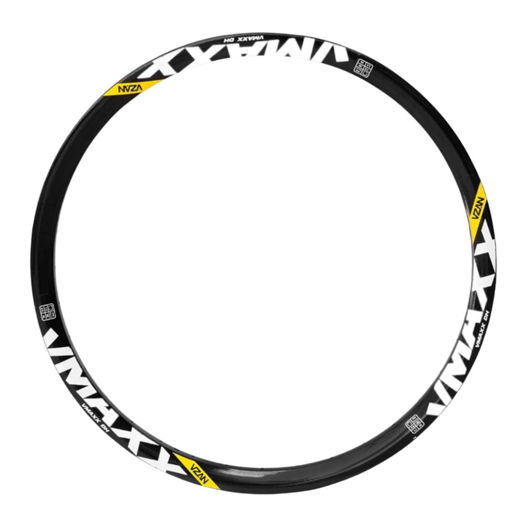 Par De Roda Aro 26 Vzan Vmaxx Dh Montado E Completo Para Freio A Disco Cubo De Rosca Rolamentado