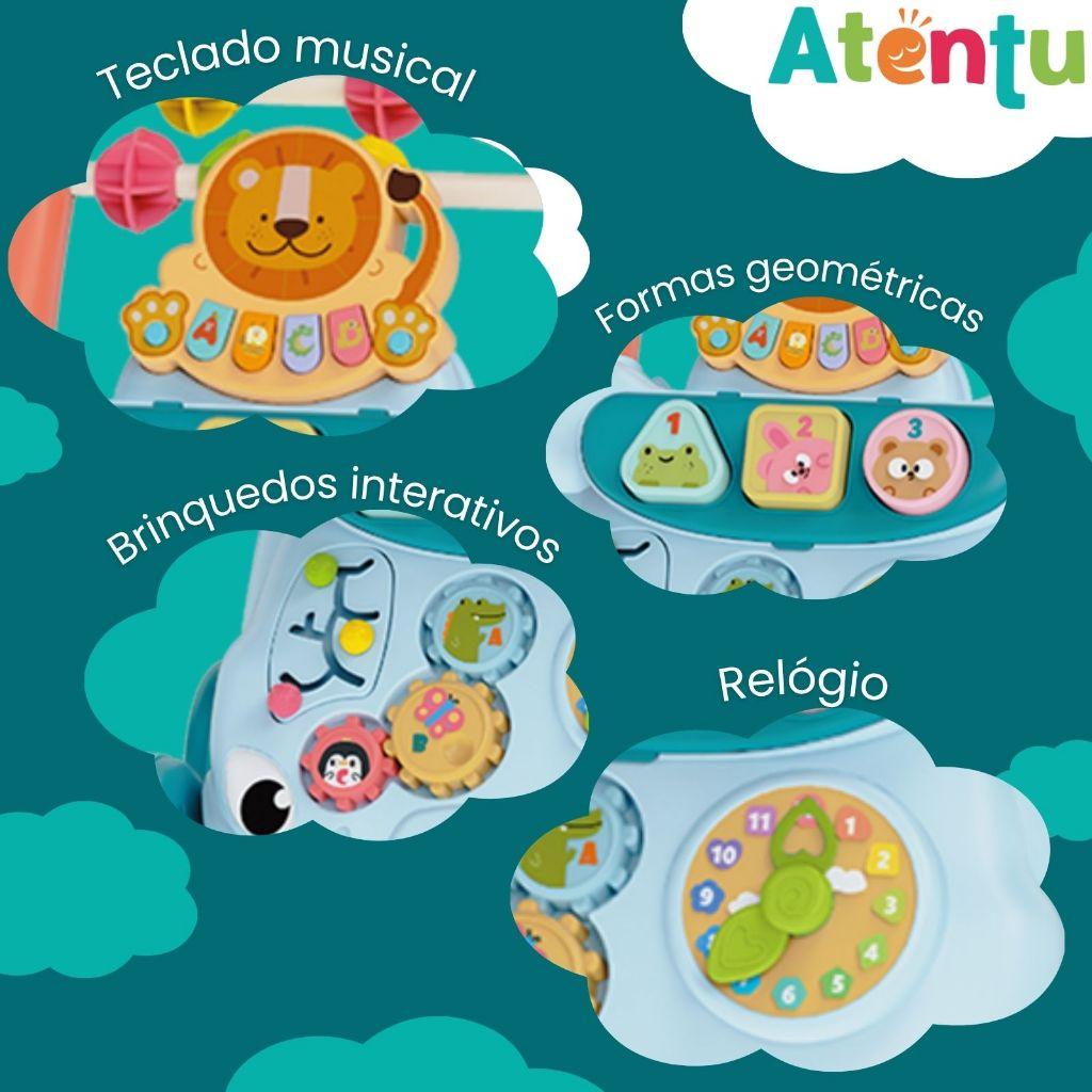 Andador De Bebê Educativo Musical Atividades Infantil Didático