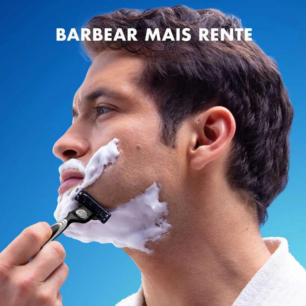 Aparelho De Barbear Gillette Mach3 + 1 Carga