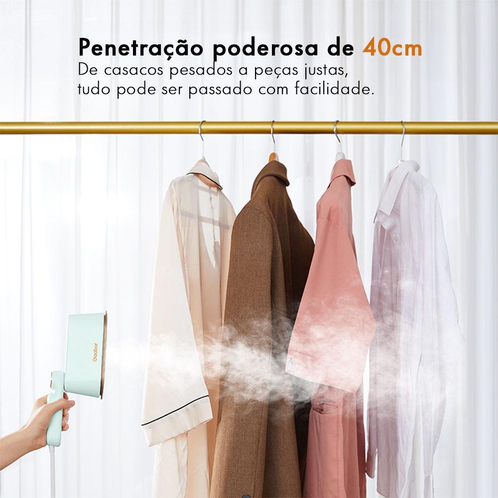 Gaabor Ferro Vaporizador Portátil Vapor Top Clean Aquecimento Rápido Tamanho Pequeno Fácil De Guardar Hm-m01a