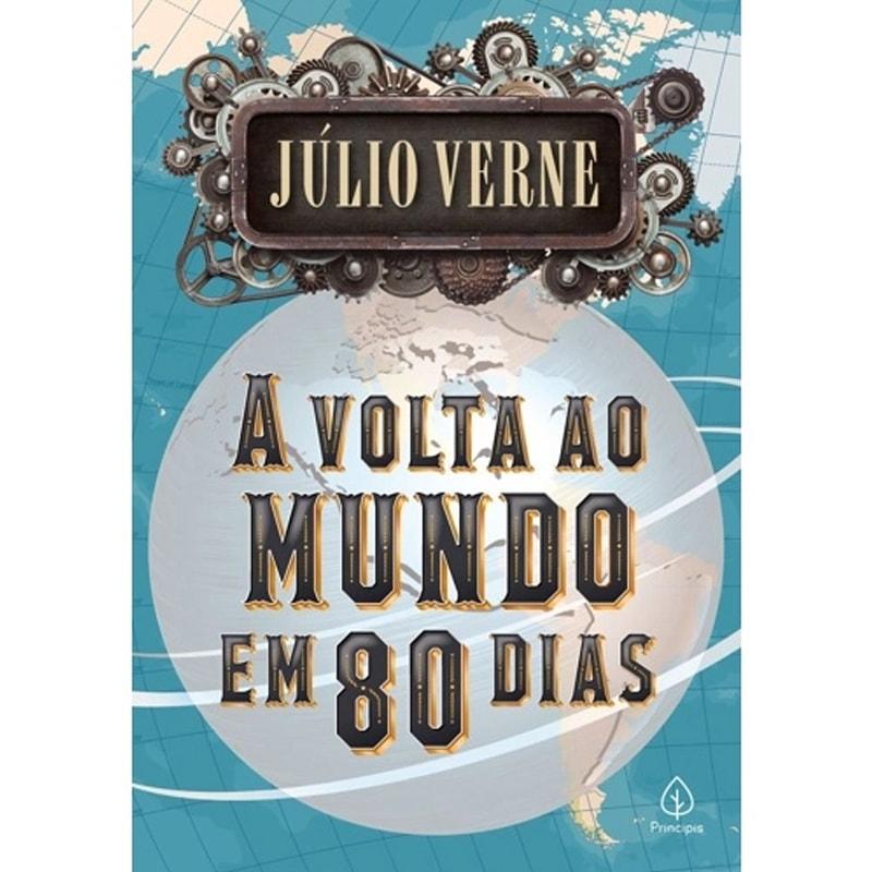 Livro A Volta Ao Mundo Em 80 Dias Júlio Verne