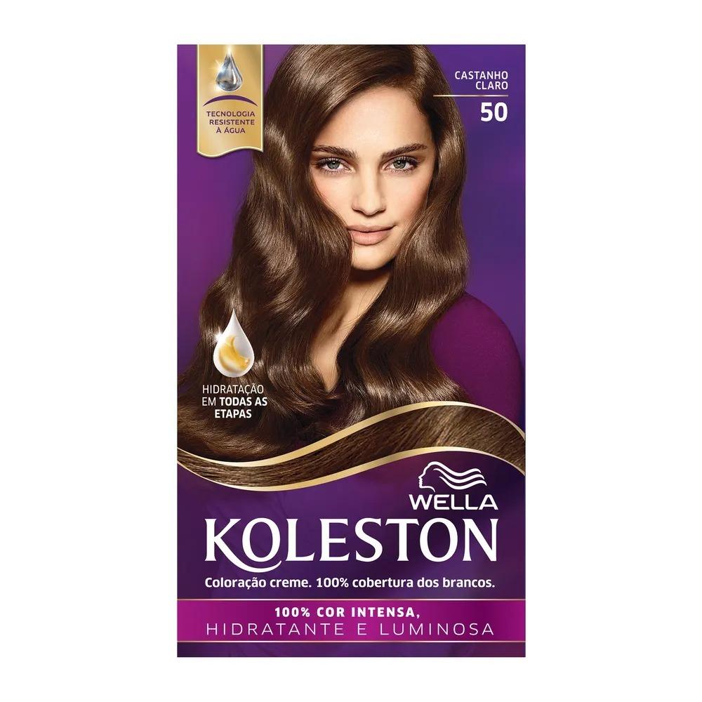 Tintura De Cabelo Koleston Cor 50 Castanho Claro