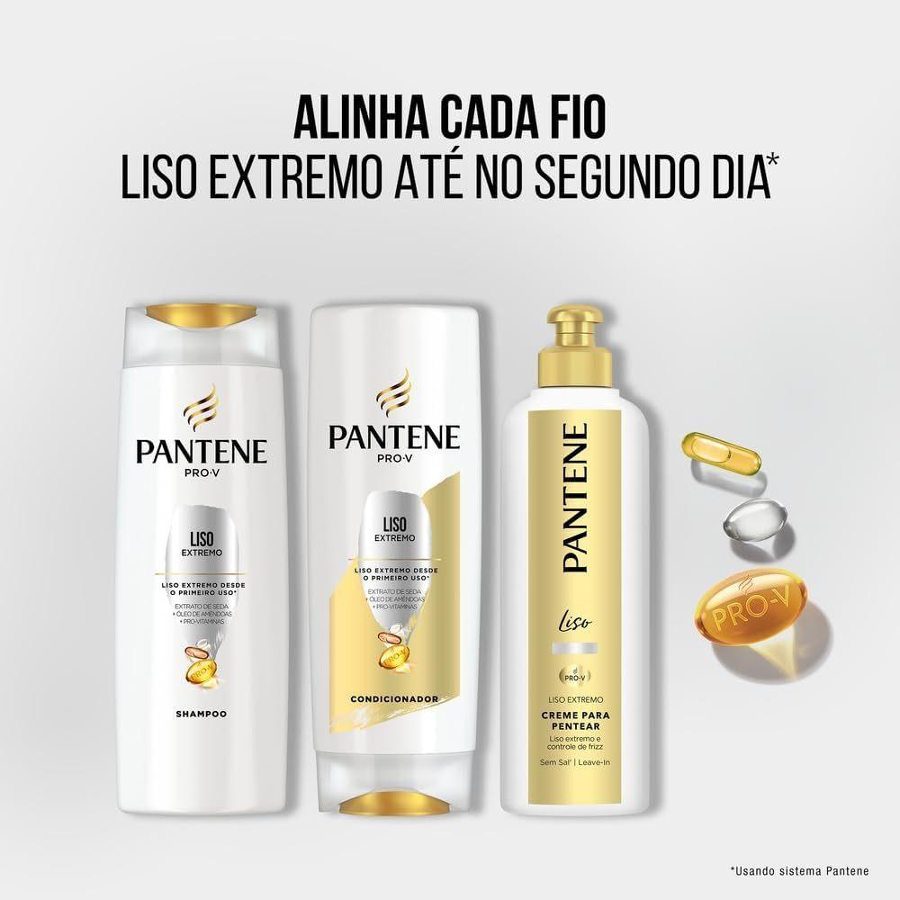 Condicionador Pantene Liso Extremo 175ml