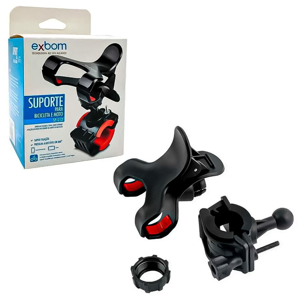 Suporte De Gps Celular Holder Para Moto Guidão Bicicleta Motocicleta Articulado Universal
