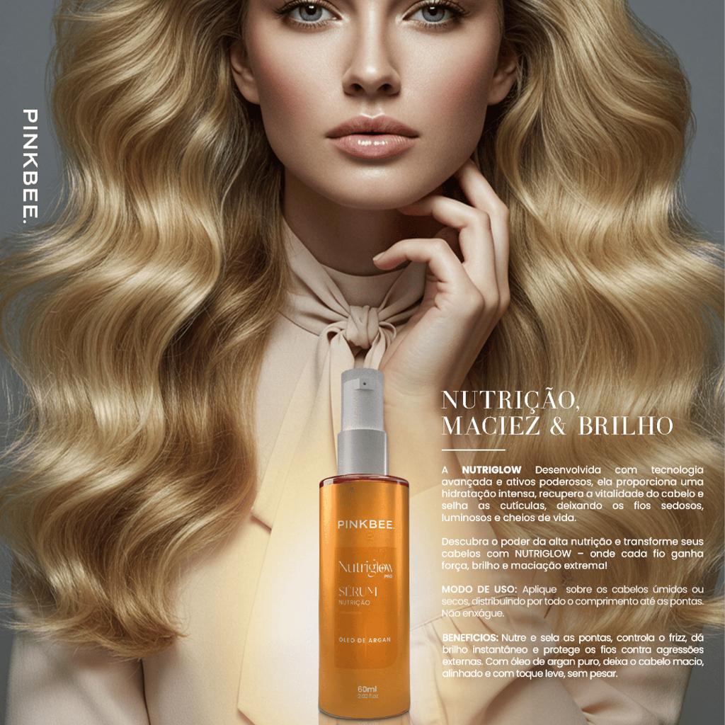 Sérum De Argan Reparação Nutrição E Brilho Intenso 60ml By Amaxxon