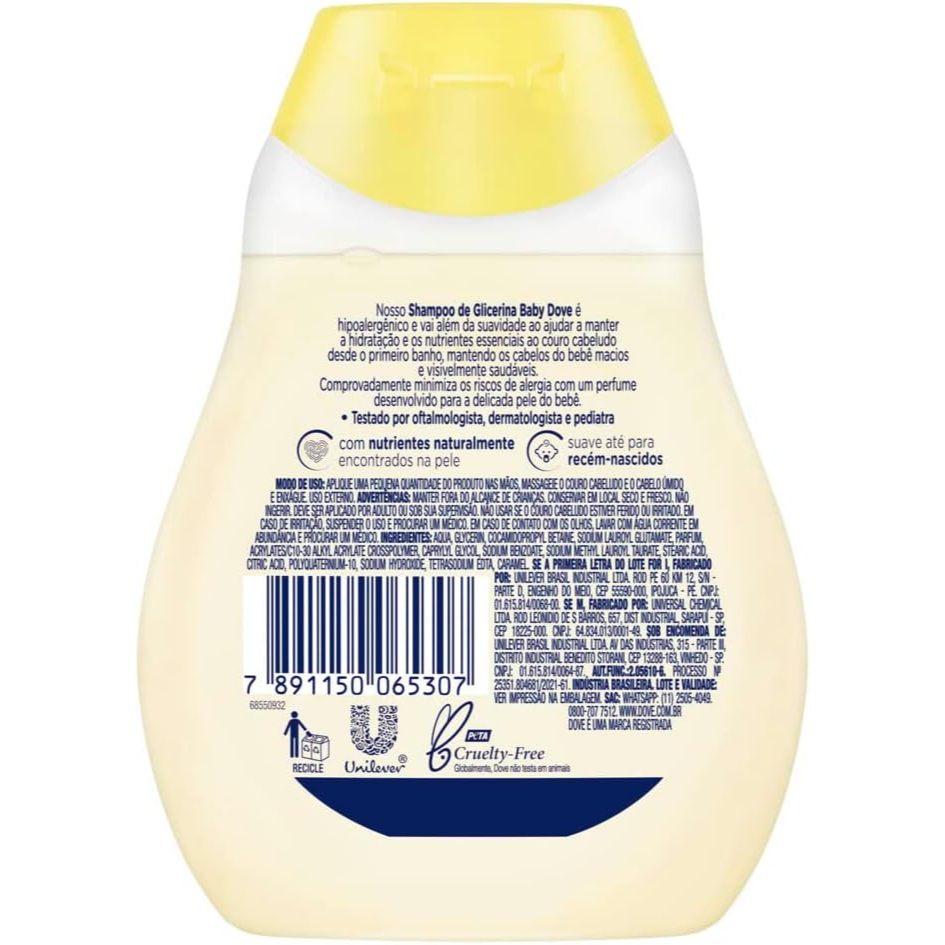 Shampoo Dove Baby Hidratação Glicerinado 200ml
