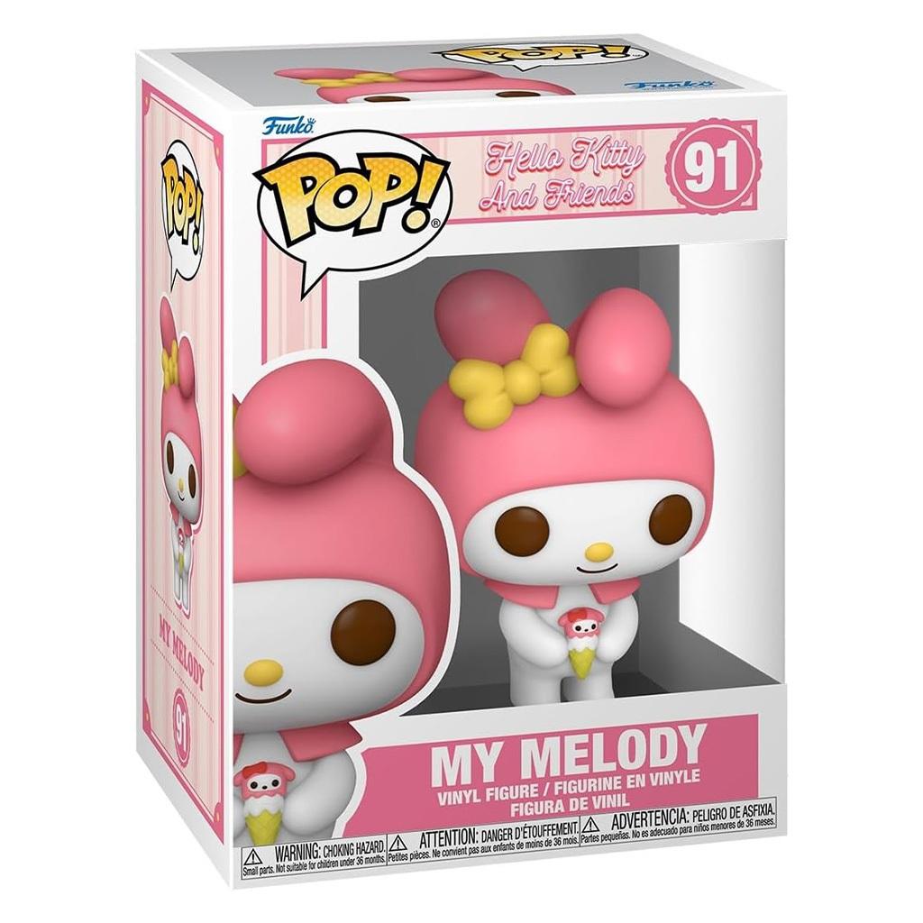 Funko Pop Hello Kitty And Friends My Melody 91 Novo Original
