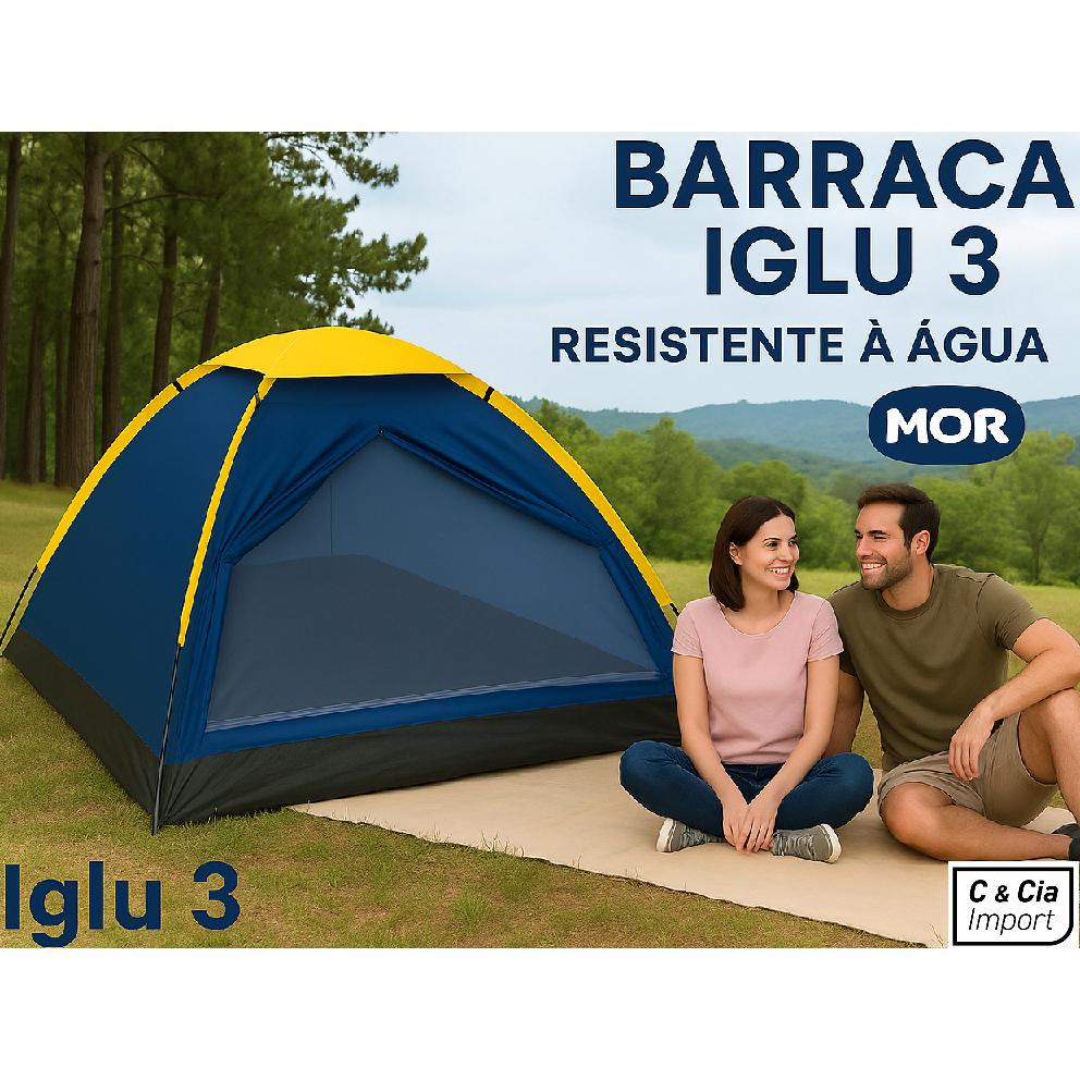 Barraca Iglu 3 Lugares Inglu Pessoas Acampamento Camping