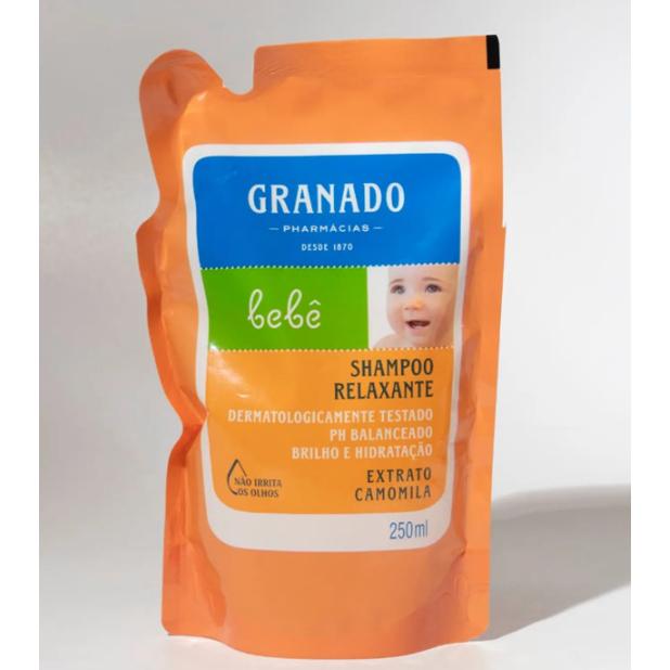 Refil Shampoo Bebê Camomila 250ml Granado