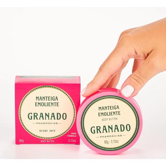 Manteiga Emoliente Pink Granado 60g