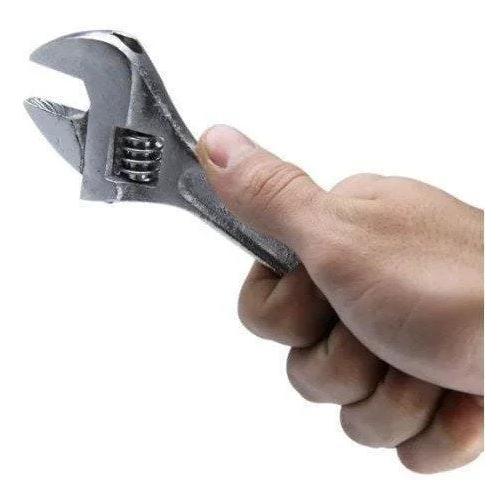 Chave Inglesa Ajustável Aço Carbono Resistente Profissional Reforçada Vários Tamanhos Ferramenta Top