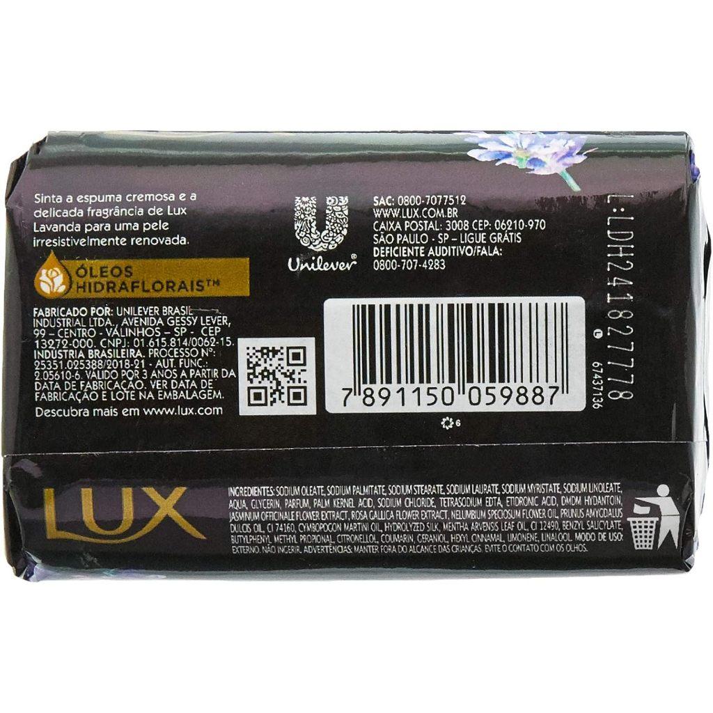 Sabonete Em Barra Lux Botanicals Lavanda 85g