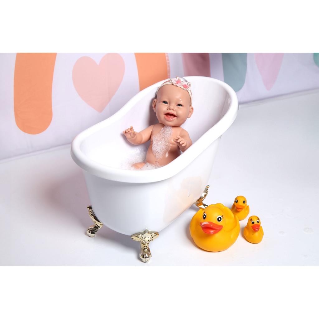 Bebe Reborn Boneca Realista Com Varios Itens Inclusos Vinil De Silicone Faz Xixi