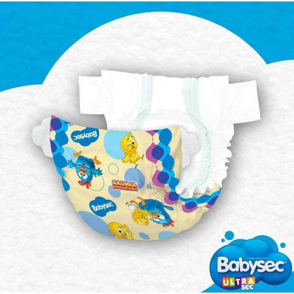Fralda Babysec Ultrasec Mega Galinha Pintadinha P - 42 Unidades