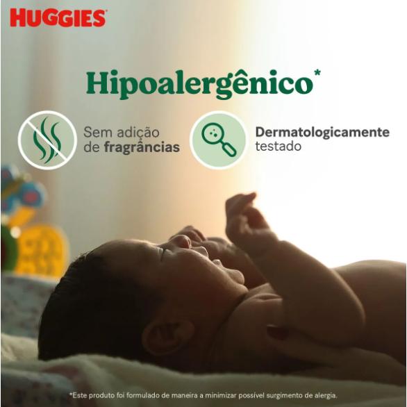 Fralda Huggies Natural Care Rn 18 Unidades