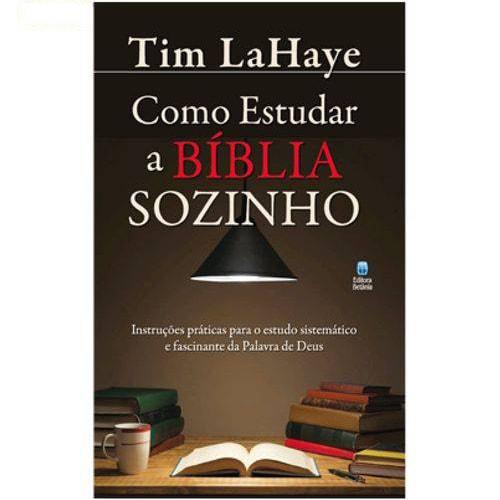 Livro Como Estudar A Bíblia Sozinho Tim Lahaye