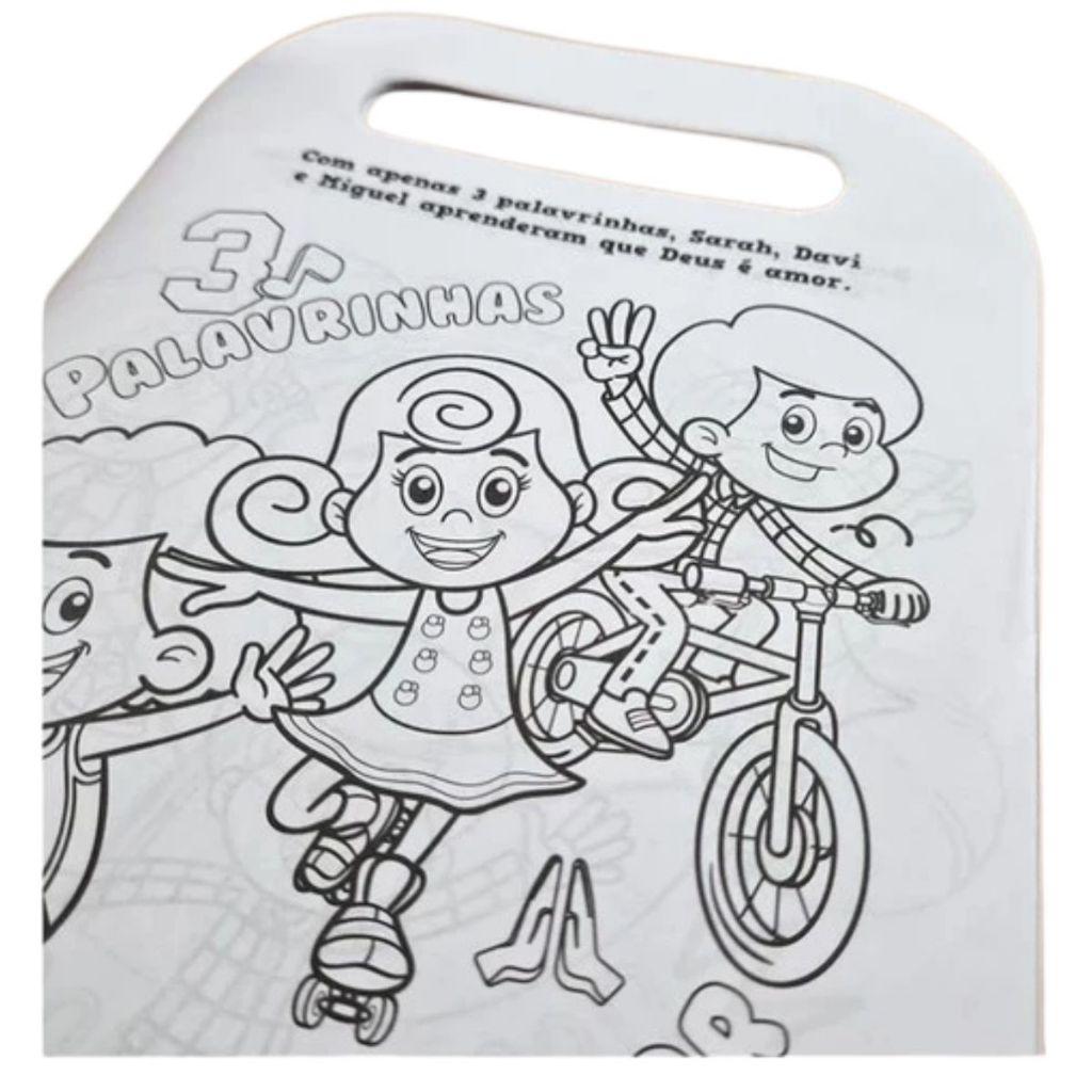 3 Palavrinhas O Valor Da Amizade Livro De Colorir Ciranda Cultural