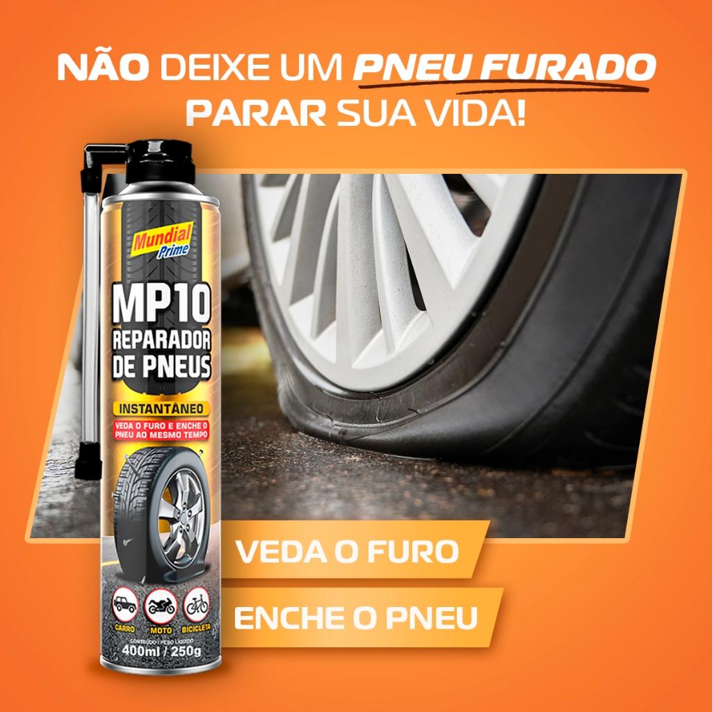 MP10 Reparador De Pneu Spray Para Automóveis Moto Bicicleta Reparação Rápida Com Sem Câmara