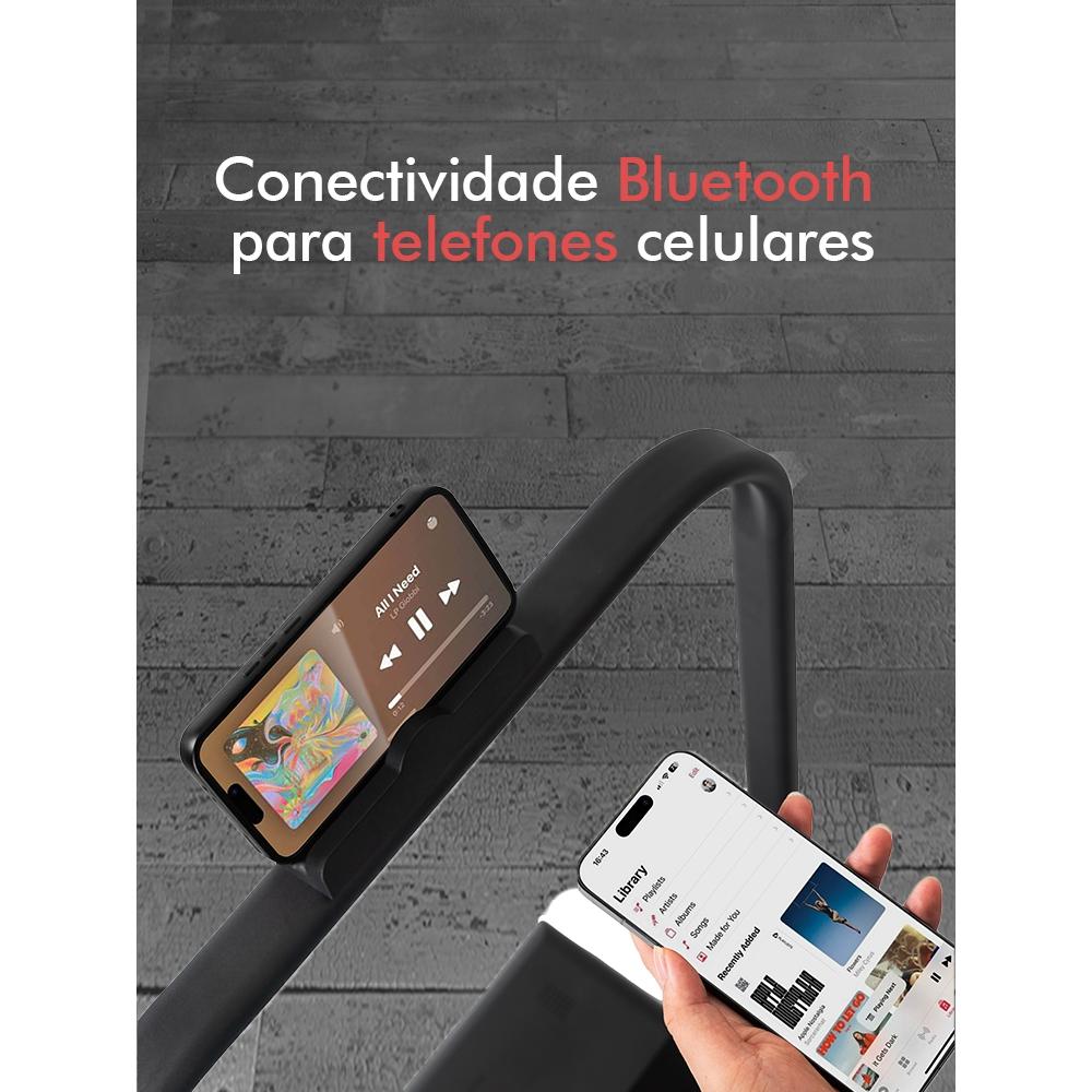 Esteira Bluetooth 2.0 Mini Dobrável Multifunções Passadeira De Corrida Motorizada Home Fitness Modelo Atualizado